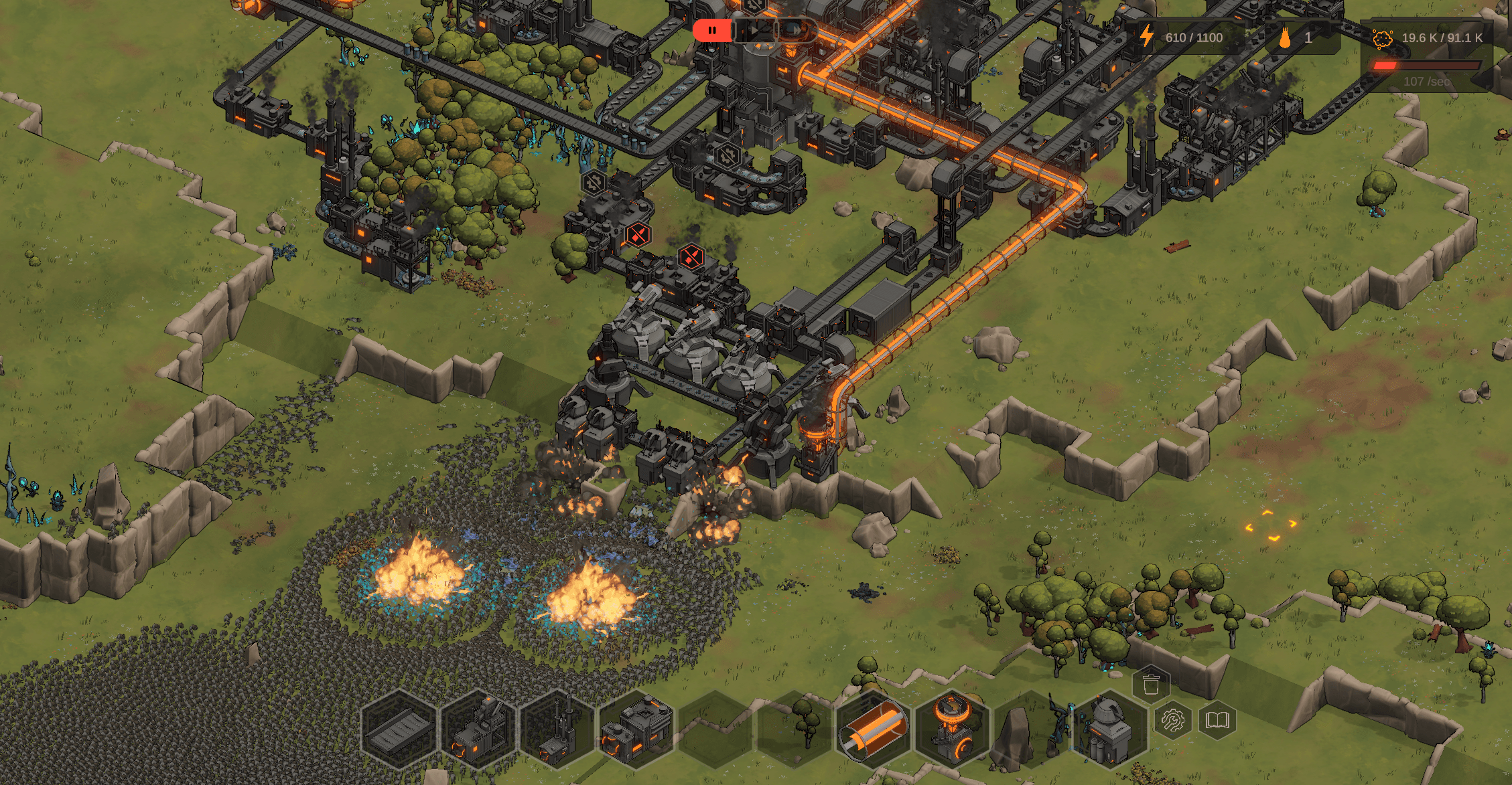Defend your factory — Meadows