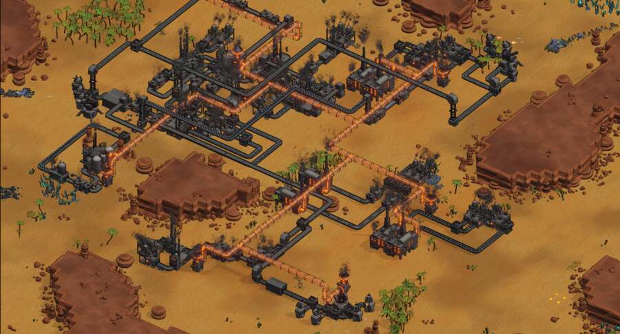 Factory overview | Sandy Desert