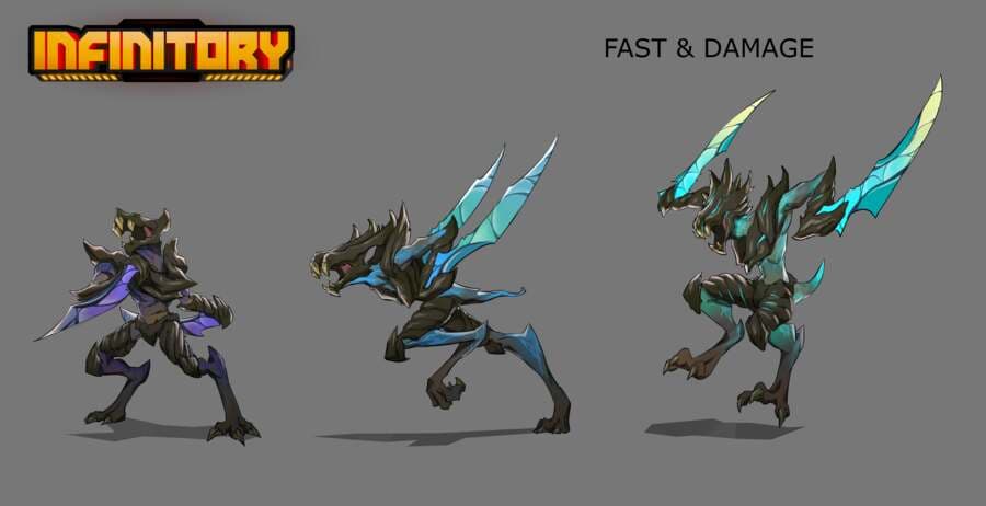 Fast & Damage concept art