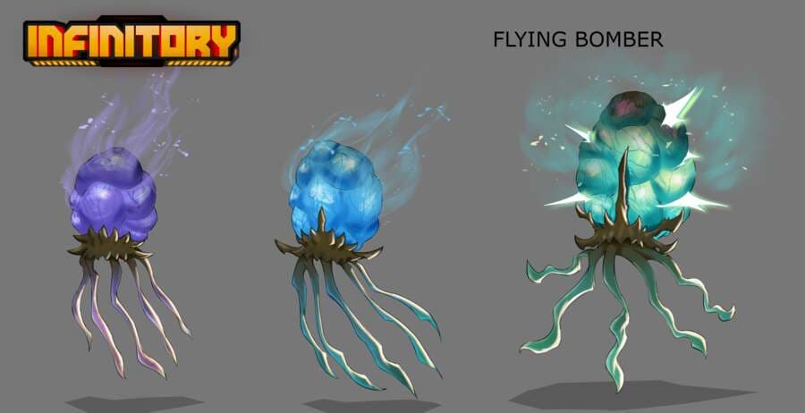 Flying Bomber concept art