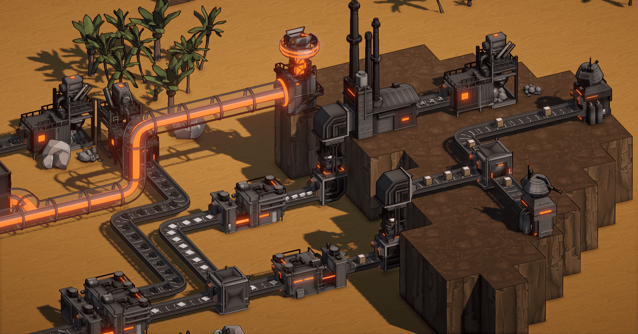 Procedural desert biome